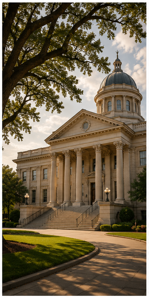 Courthouse and estate property